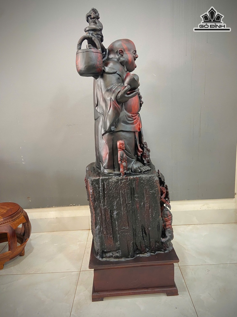tuong-phat-di-lac-ngu-phuc-go-trac-cao-142-ngang-58-sau-46-cm-480174