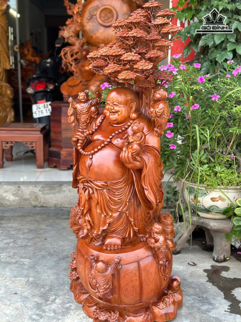 tuong-phat-di-lac-ngu-phuc-go-huong-cao-136-ngang-60-sau-60-cm-480386