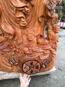 tuong-phat-di-lac-ngu-phuc-go-ngoc-am-cao-152-ngang-85-sau-50-cm-300kg-480494