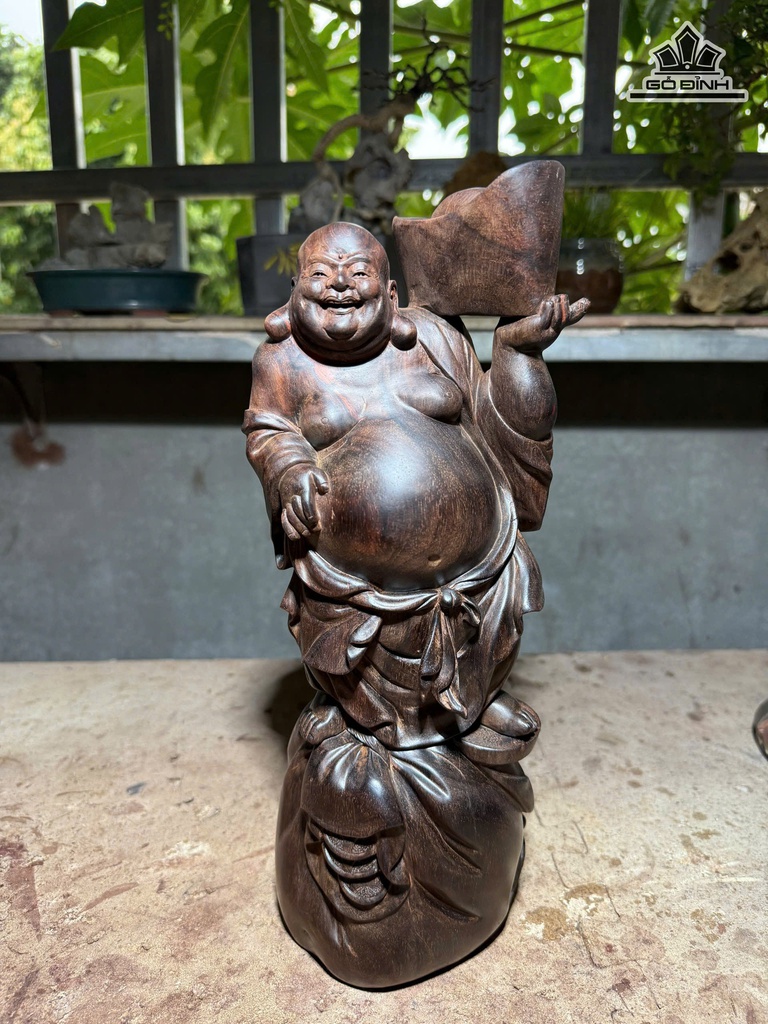 tuong-phat-di-lac-be-thoi-vang-go-trac-cao-32-ngang-13-sau-12-cm-482507