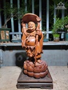 tuong-phat-di-lac-dung-dai-sen-go-huong-cao-47-ngang-20-sau-165-cm-482535