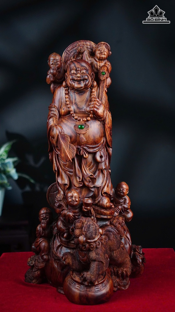 tuong-phat-di-lac-ngu-phuc-go-sua-cao-61-ngang-30-sau-25-cm-482730