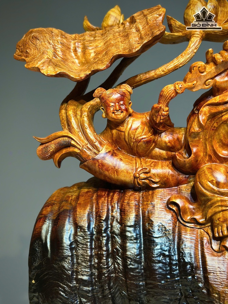 tuong-di-lac-nhi-phuc-ngoi-cuon-thu-go-chun-sun-huong-cao-55-ngang-50-sau-22-cm-483205