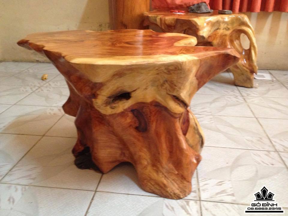 Đôn kê tượng hoặc kê đá gỗ gõ đỏ 2