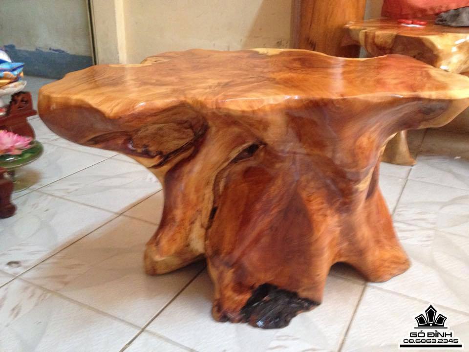 Đôn kê tượng hoặc kê đá gỗ gõ đỏ 5