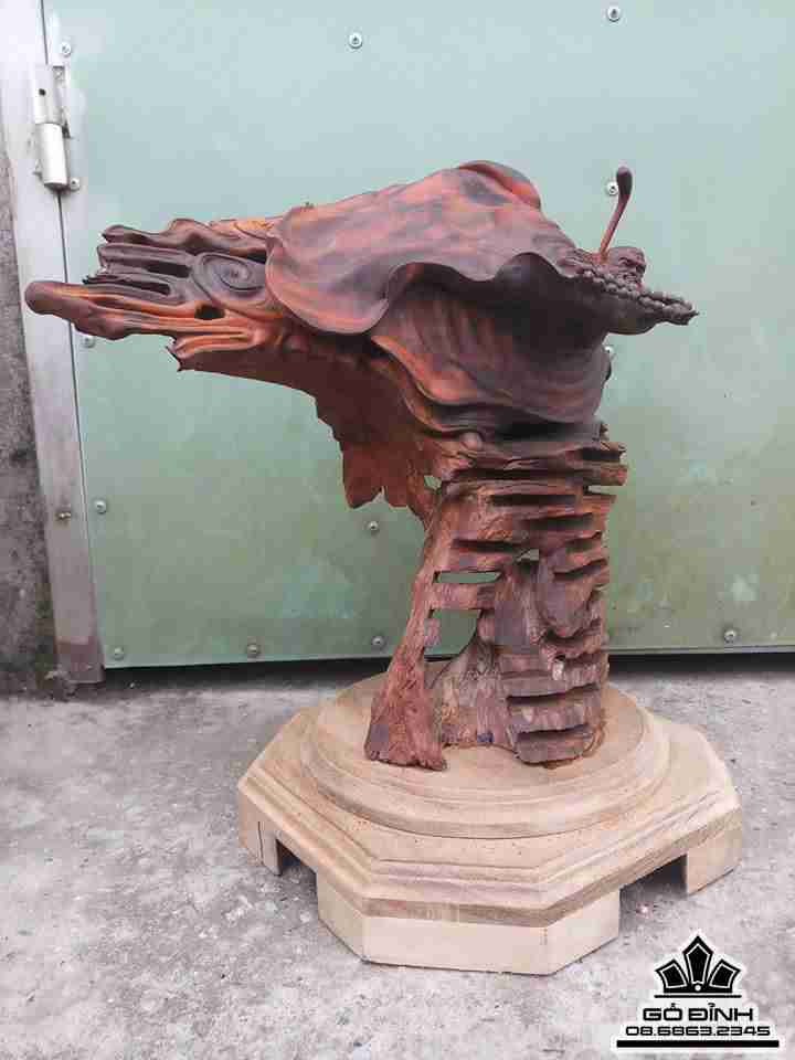 Đạt ma xuất quyền gỗ trắc đỏ đen  1