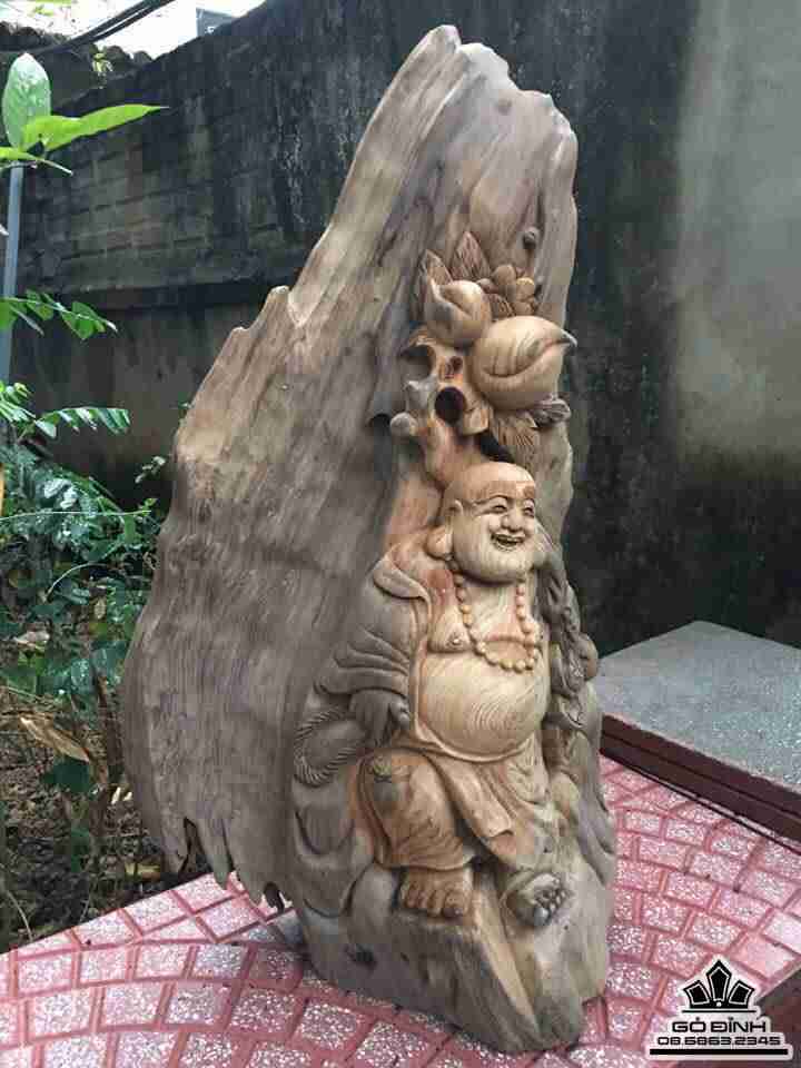 Phật di lặc gỗ ngọc am hà giang 2