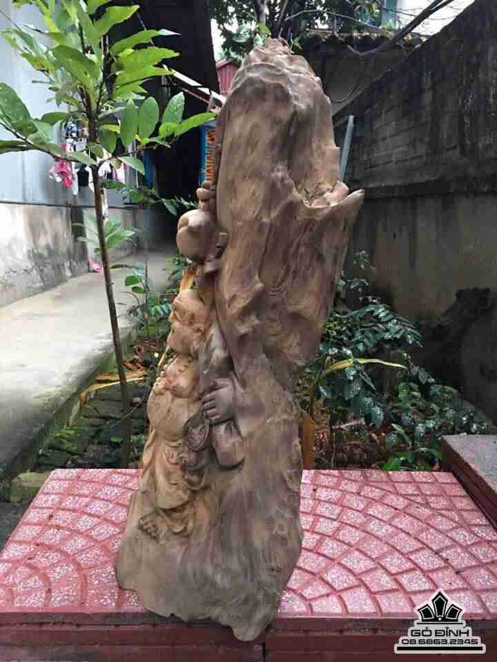 Phật di lặc gỗ ngọc am hà giang 3