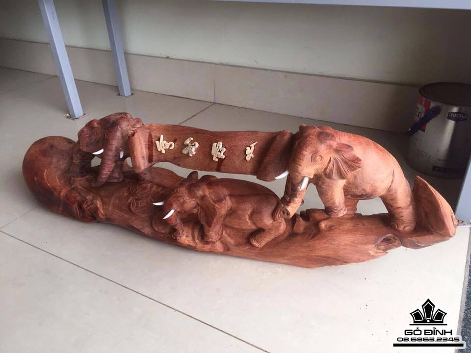 Cầu voi gỗ hương  1