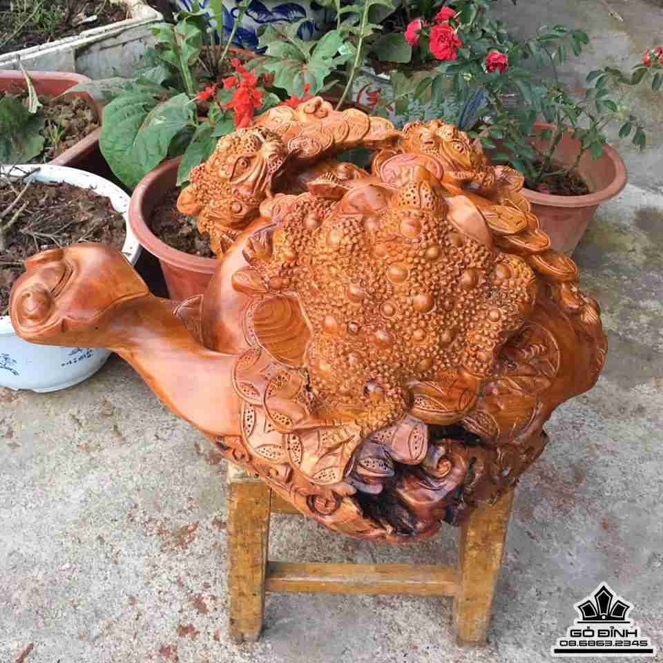 Tam cóc chấn lộc gỗ hương 1