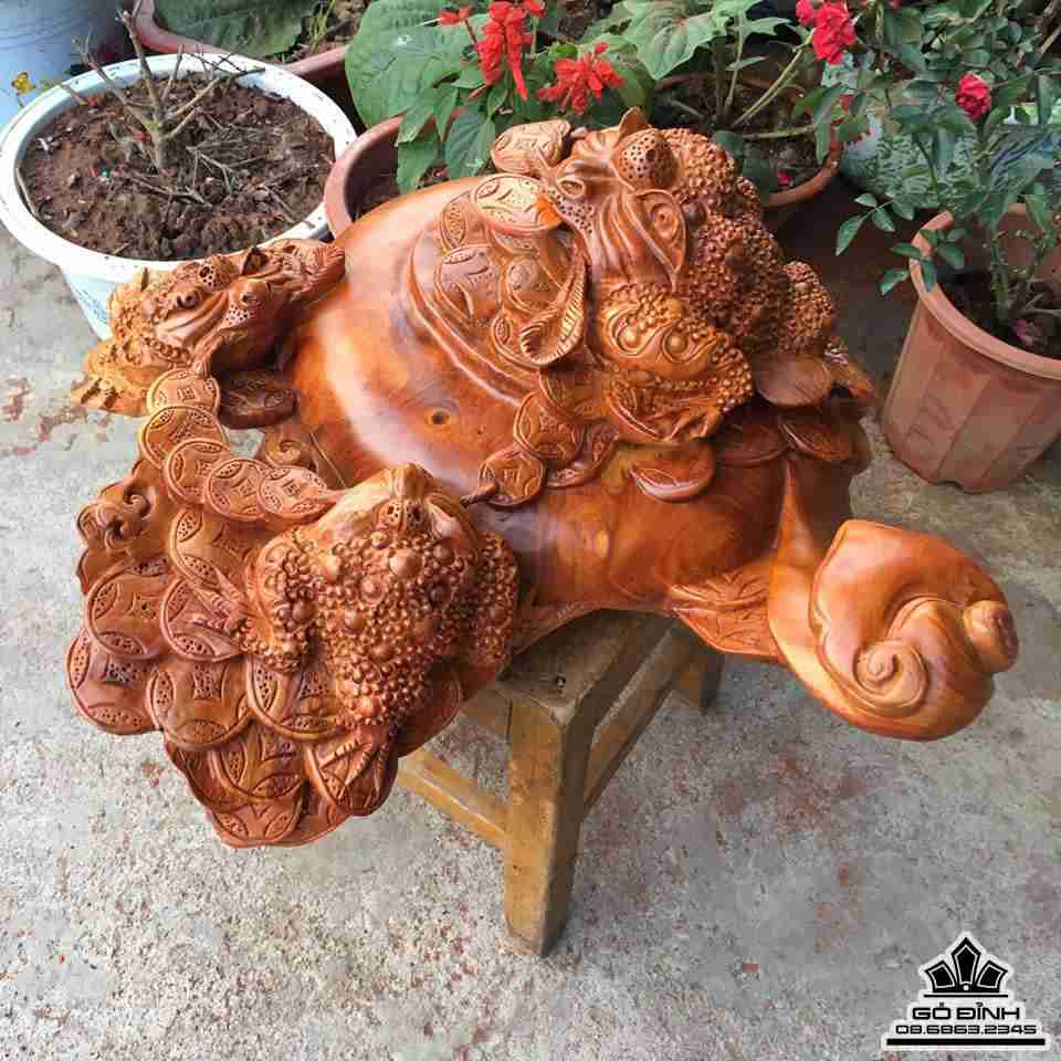 Tam cóc chấn lộc gỗ hương 2