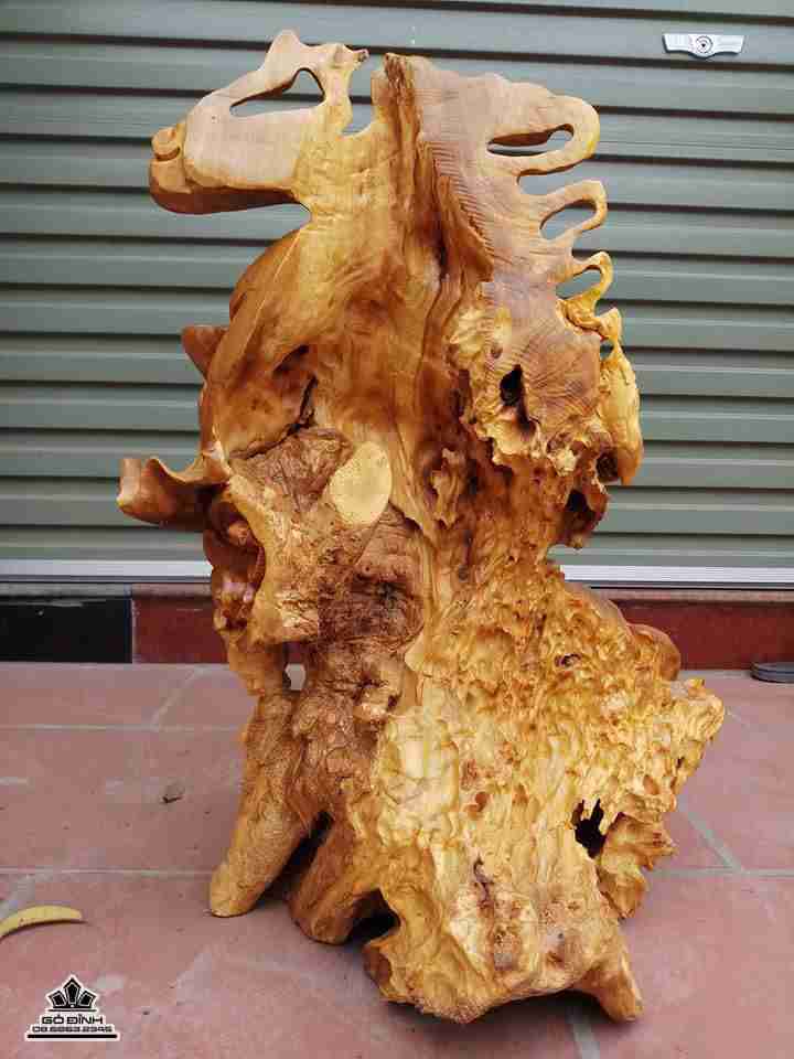 Phật di lặc gỗ nu kháo 4 