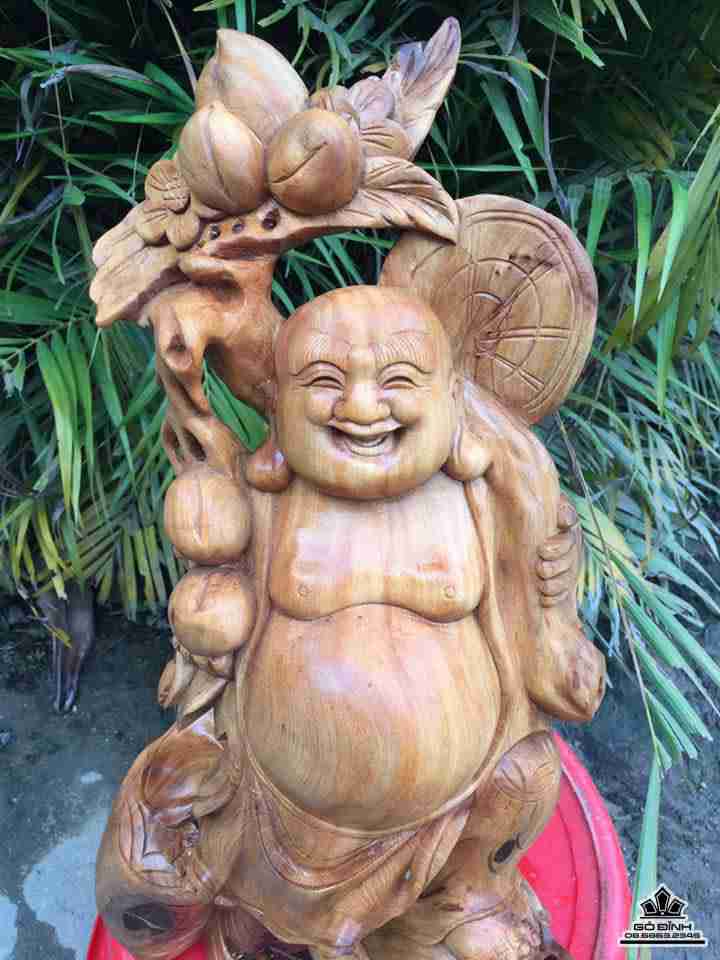 Phật di lặc gỗ ngọc am  3