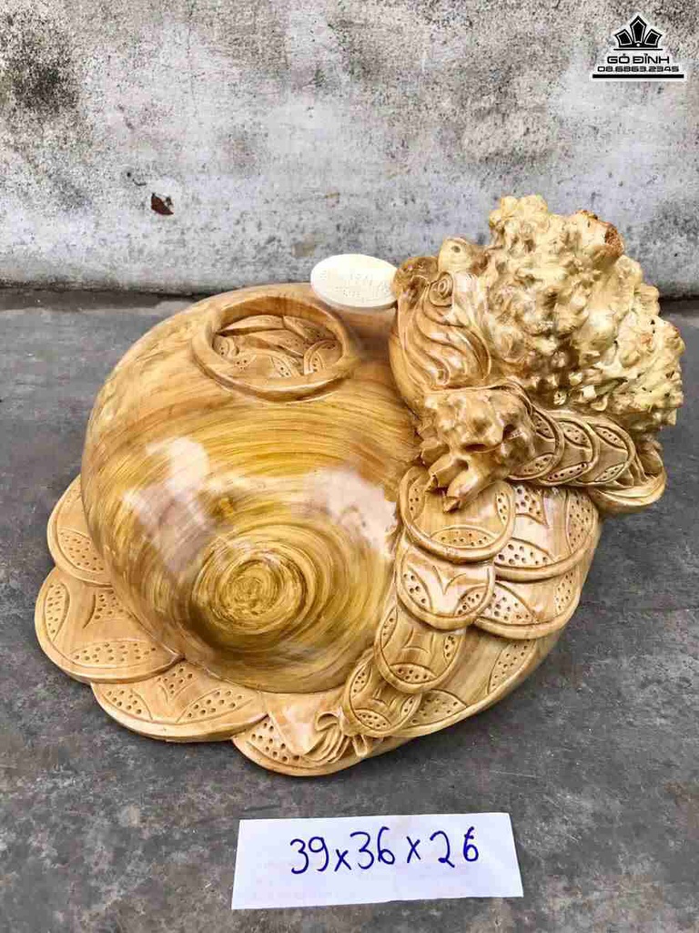 Cóc chấn lộc gỗ nu nghiến  1