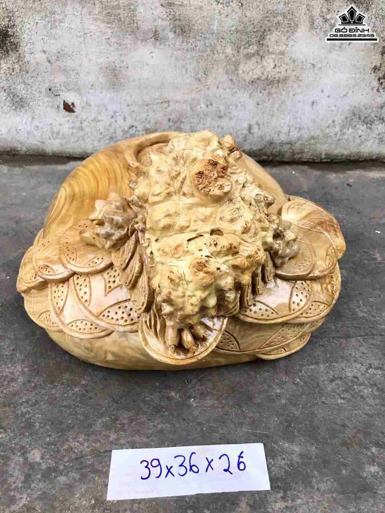 Cóc chấn lộc gỗ nu nghiến  3