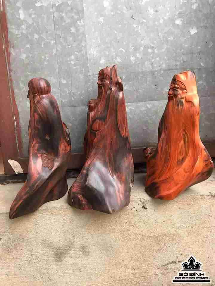 Tam đa gỗ trắc đỏ đen  1