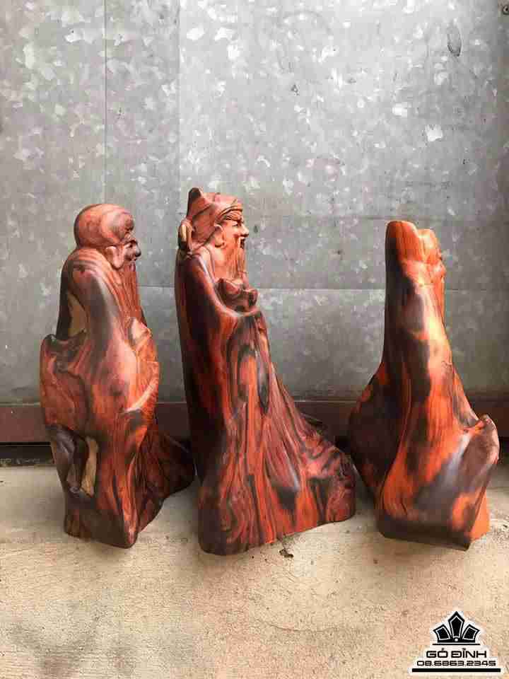 Tam đa gỗ trắc đỏ đen  2