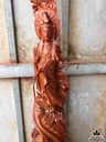 Phật Bà Quan Âm cưỡi rồng gỗ hương 4