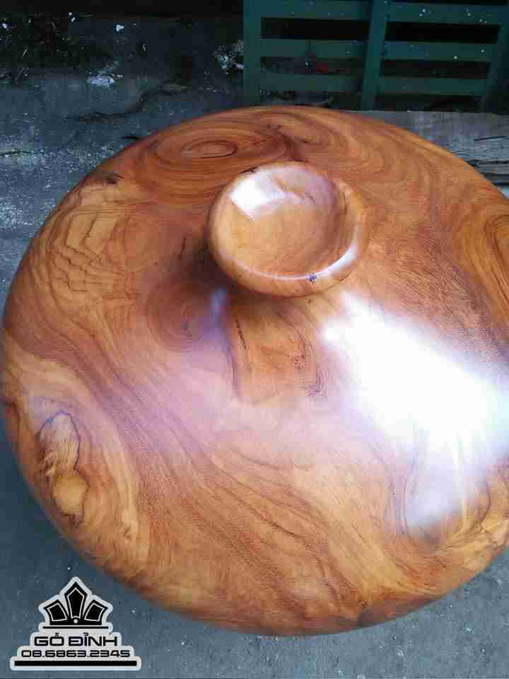 Chum phú quý gỗ gõ đỏ đường kính  45 cao 22 3