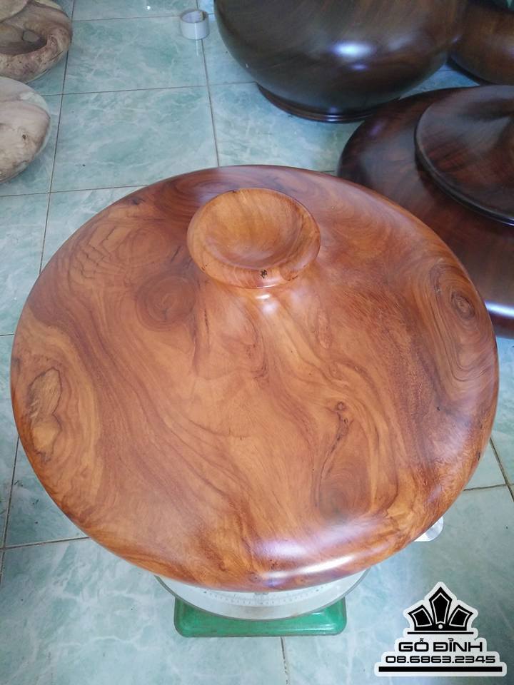 Chum phú quý gỗ gõ đỏ đường kính  45 cao 22 4