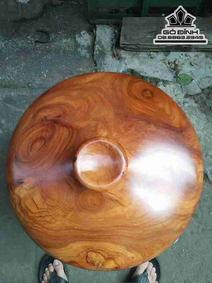 Chum phú quý gỗ gõ đỏ đường kính  45 cao 22 7