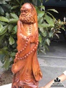 Đạt ma sư tổ gỗ hương 79x30x22