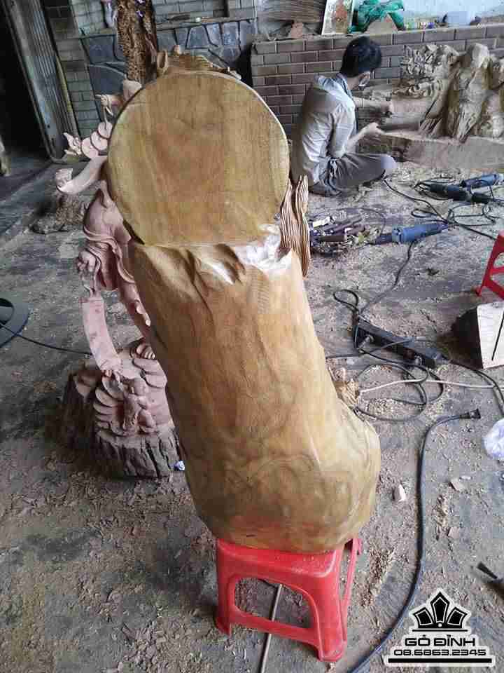 Song mã gỗ xá xị thơm 80x35x20 5