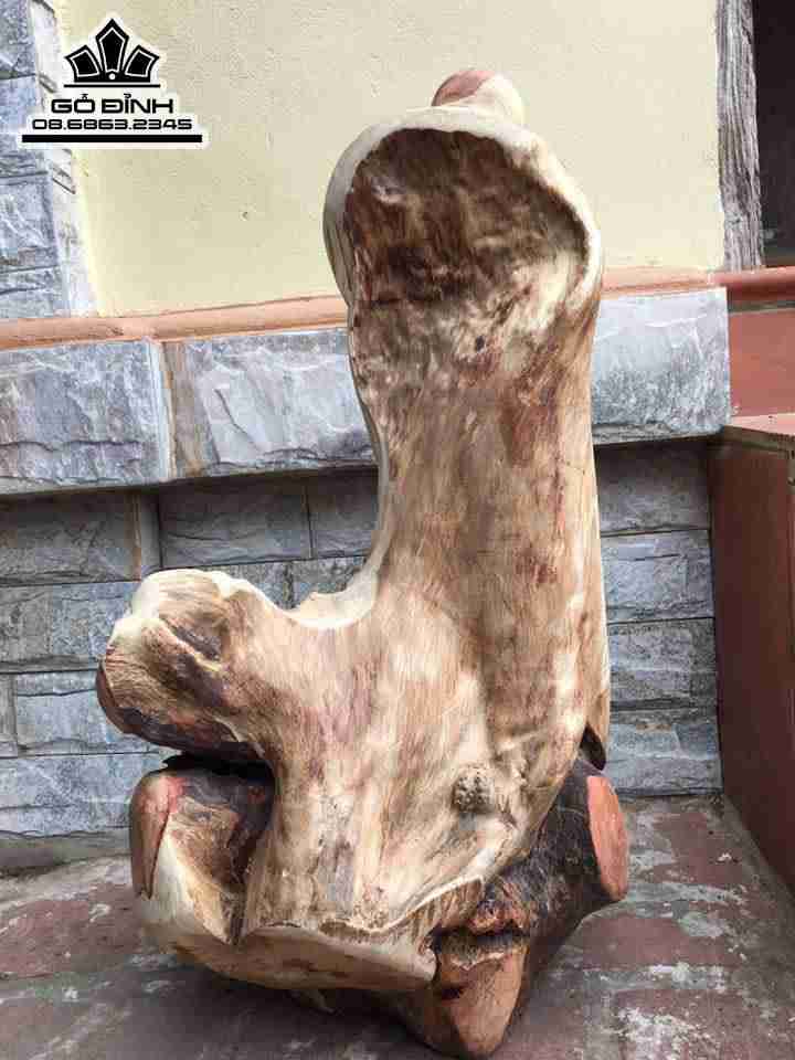 Phật di lặc chúc phúc gỗ hương 73x46x37 3