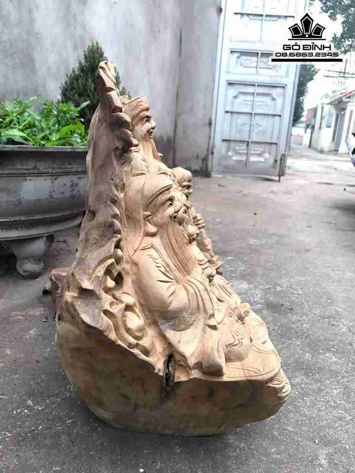 Tam đã gỗ xá xị 48x56x29 3