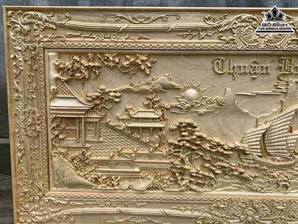 Tranh-Thuan-Buom-Xuoi-Gio-Go-Doi-Bo-Ma-4