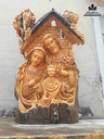 Tượng Gia Đình Thánh Gia  cao 80 rộng 50 dày 20 (cm)