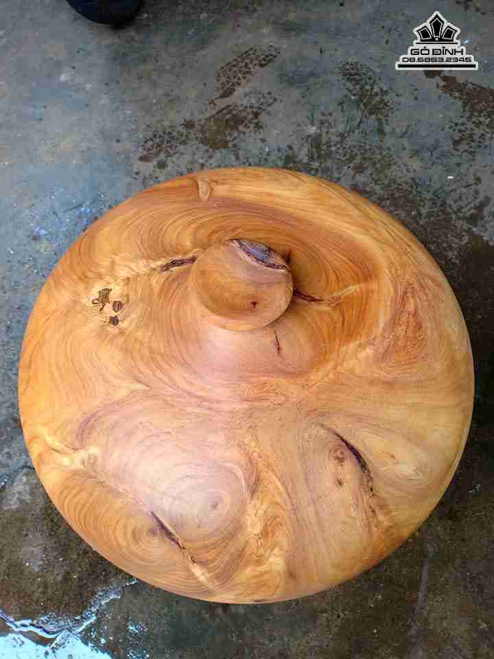 Chum phú quý gỗ gõ đỏ (cate)  đường kính 52 cao 28 (cm)