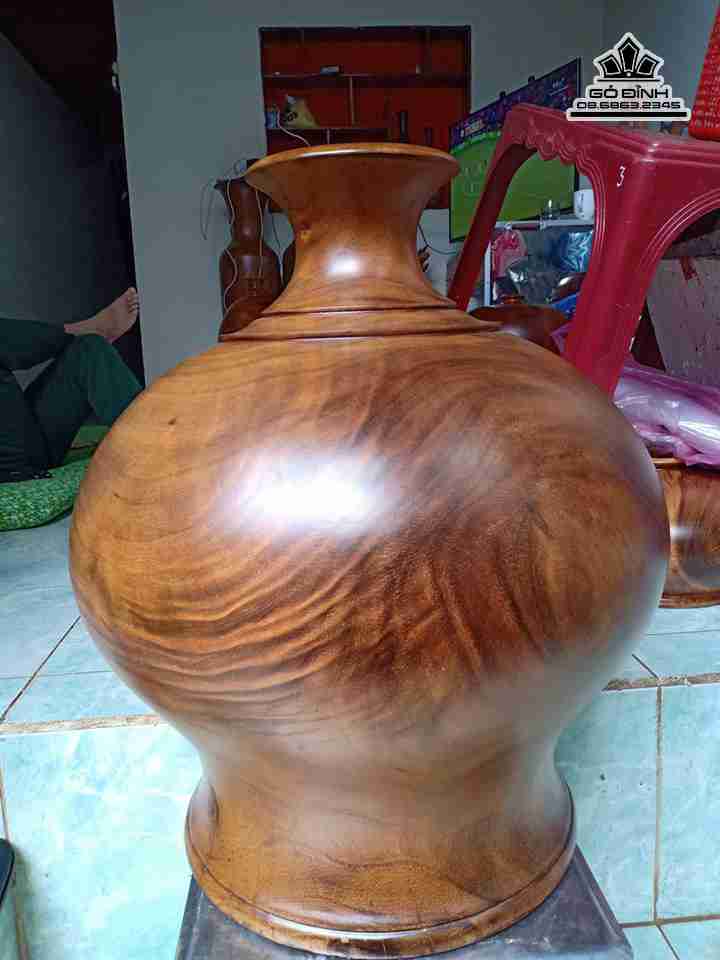 Chum phú quý gỗ lim đá  đường kính 50 cao 58 (cm)