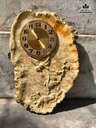 Đồng hồ uyên ương gỗ nu nghiến  cao 57 rộng 38 dày 2.5 (cm)