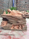 Phật nằm ngủ gỗ hương dài 62 cao 46  dày 27 (cm) dài 62 cao 46  dày 27 (cm)