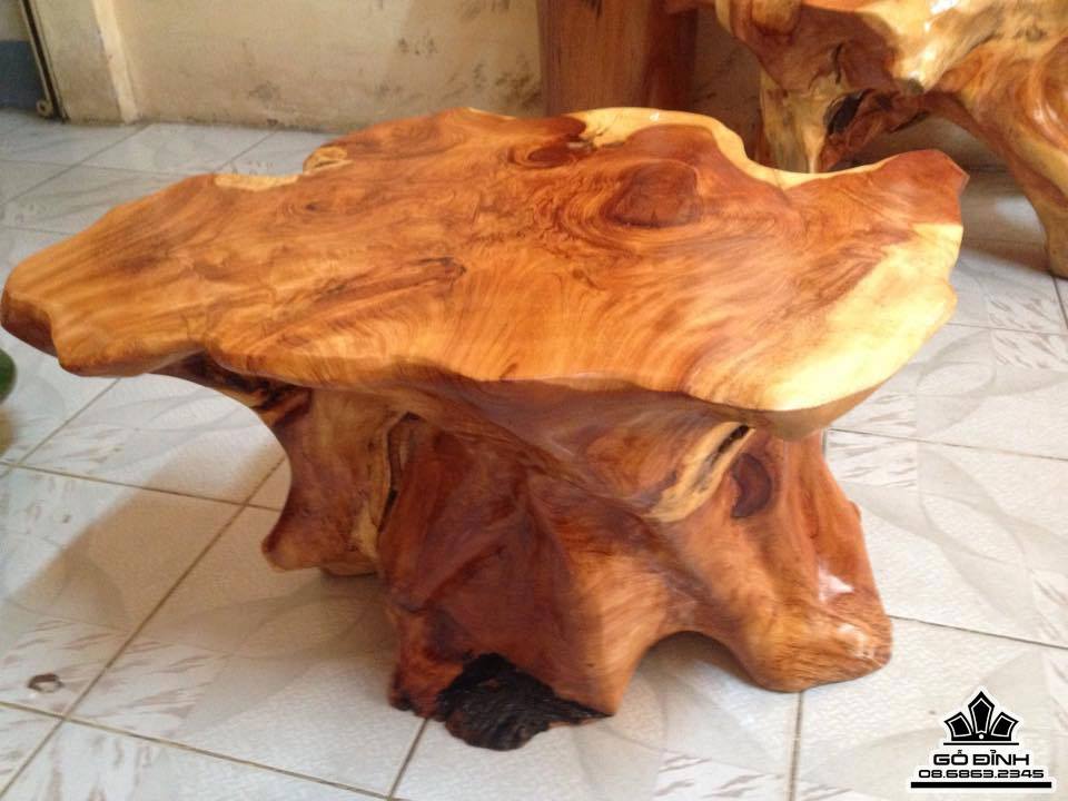 Đôn kê tượng hoặc kê đá gỗ gõ đỏ  41x73-50