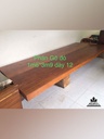 Sập gỗ gõ đỏ (cate) việt  rộng 1m6 dài 3m9 dày 12cm