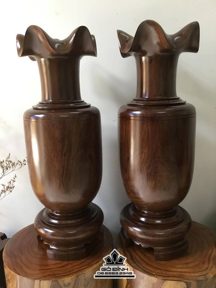 Lục bình gỗ cà ổi  68 x 24