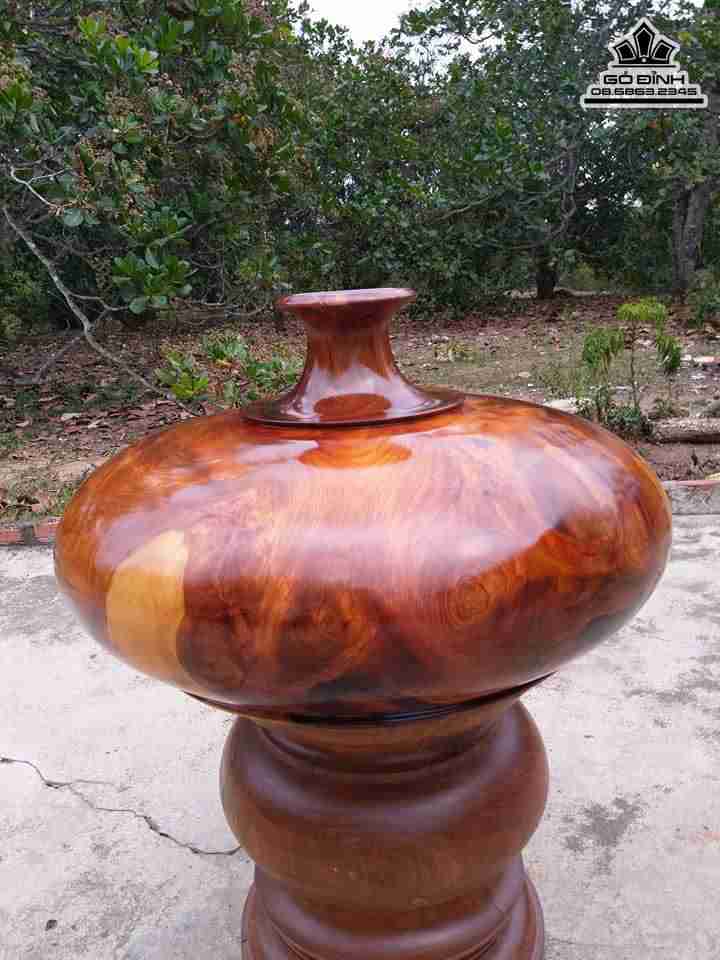 Chum phú quý gỗ hương  đường kính 53 cao 30