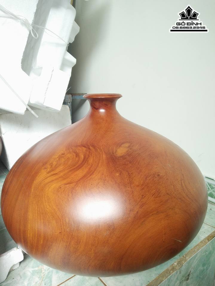 Chum phú quý gỗ gõ đỏ đường kính 60 cao 42