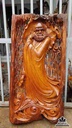 Đạt ma sư tổ chun sun gỗ gõ đỏ  1m20x60x15
