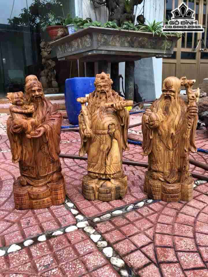 Tam đa gỗ hương vân  cao 40