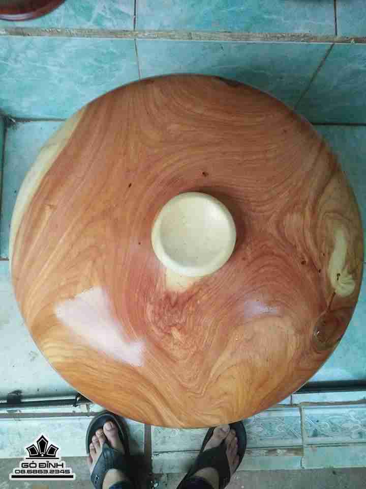 Chum phú  quý gỗ gõ  đỏ  đường kính 55 cao 26