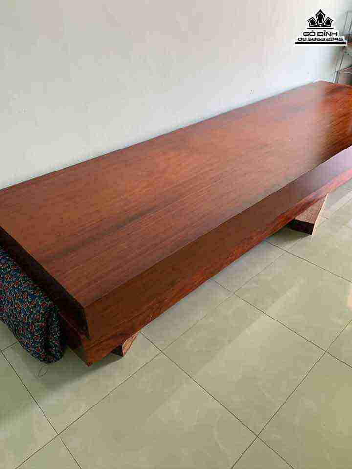 Phản Gỗ 2 Tấm Gỗ Hương Việt  Dài 330 (cm)
