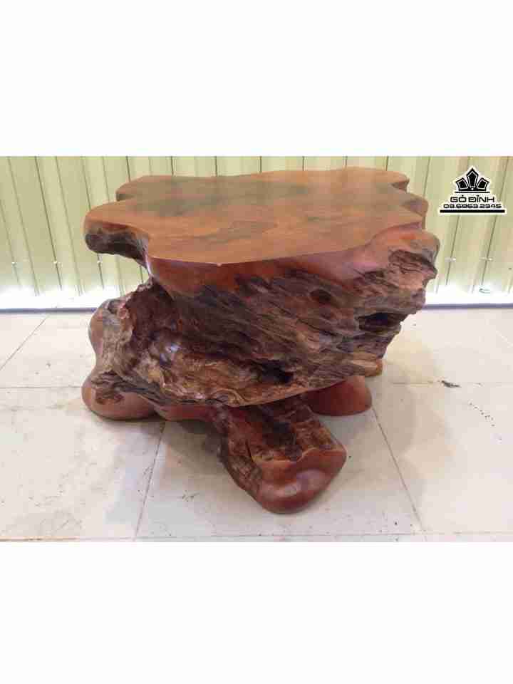 Đôn Gốc Cây Gỗ Lũa Nu Xá Xị ( Gù Hương )  Cao 41 Ngang 70 Sâu 60 Mặt 62-47 (cm)