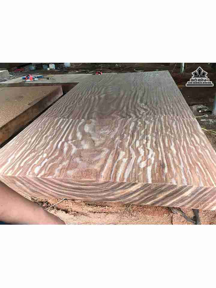 Sập Gỗ Nguyên Tấm Gỗ Cẩm Hồng Nam Phi  Rộng 170 Dày 20 Dài 320 (cm)