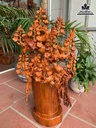 Tượng Bình Mai Điểu Gỗ Hương   Cao 74 Ngang 38 Sâu 26 (cm)