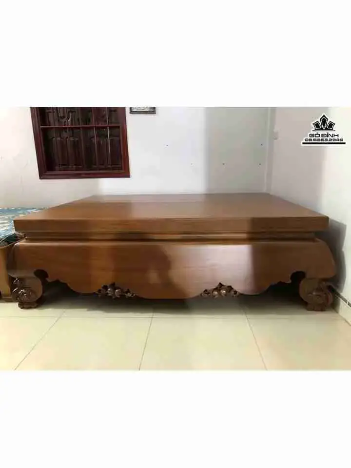 Sập (Chiếu Ngựa) Gỗ Sao Xanh  Rộng 160 Dài 200 (cm)