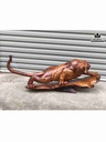 Tượng Hổ Săn Mồi Gỗ Cẩm  Cao 45 Ngang 110 Sâu 42 (cm)