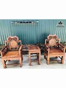 Bộ Bàn Ghế Trung Đường Gỗ Cẩm  3 Món